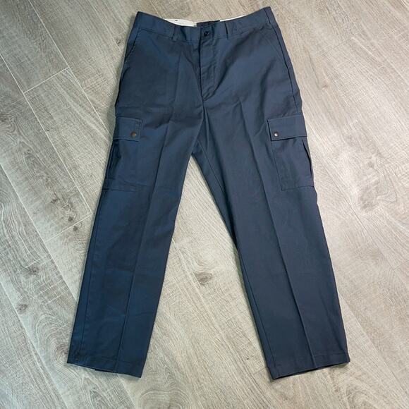 WEARGUARD Men's Charcoal Gray Blue Cargo Utility Pants - Picture 3 of 8